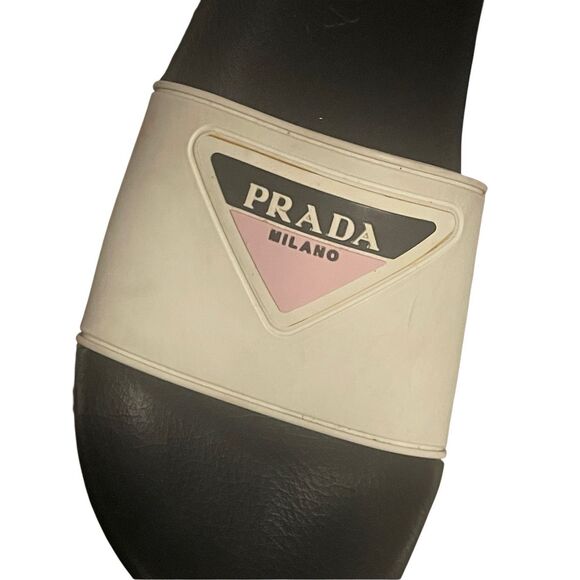Prada Rubber Slip On Sandal - Picture 7 of 11